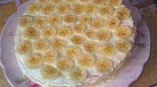 Тортик Обезьянка с орешками