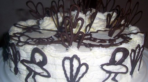 Торт ШОКОЛАДНО-МАНДАРИНОВЫЙ