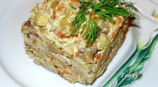 Торт на майонезе