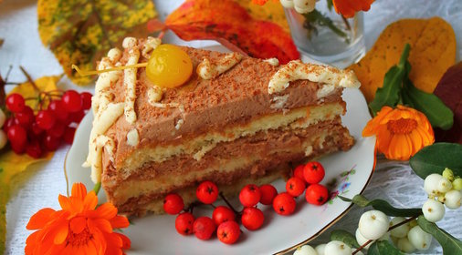 Торт с шоколадным маскарпоне!