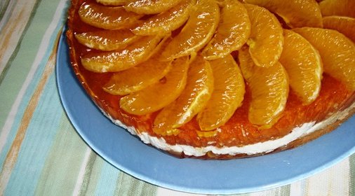 Торт «Я его слепила из того что было» :)