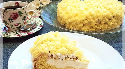 Торт Мимоза