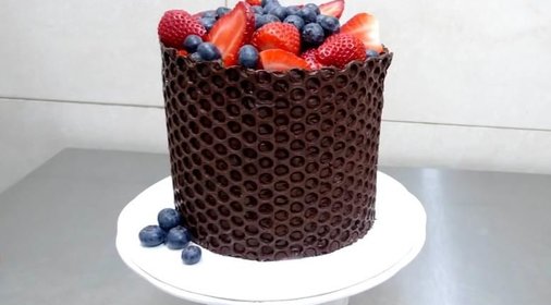 Торт Шоколадно-Ягодный
