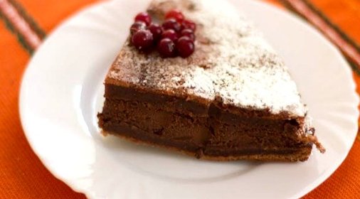 Шоколадный торт с маскарпоне
