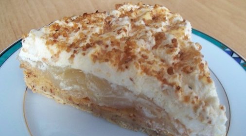 Торт с грушами