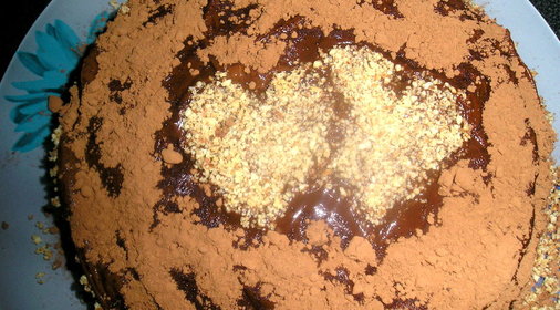 ШОКОЛАДНЫЙ ТОРТ ДЛЯ ЛЮБИМОГО