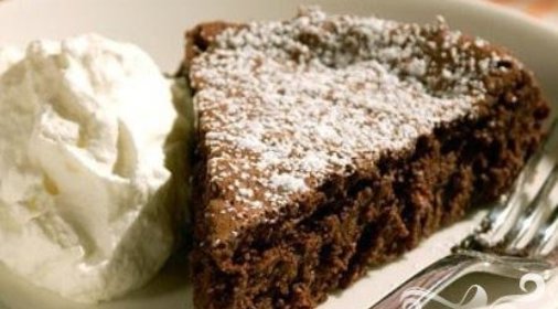 Шоколадный пирог без муки