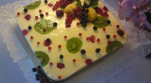 Торт с лимонным шантели от Лука Монтерсино