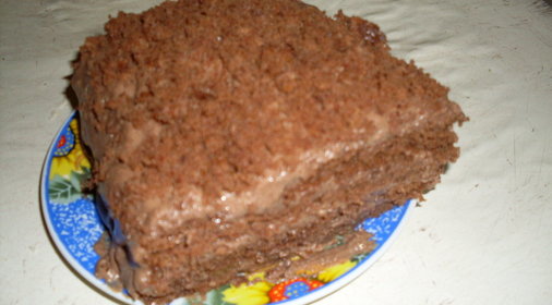 торт шоколадный с апельсином