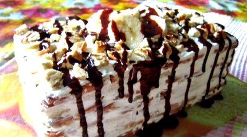 Торт из печенья