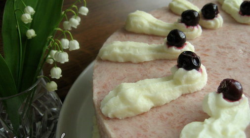 Торт из ревеня