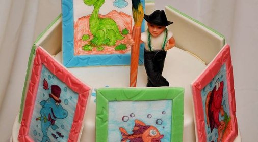 Торт на 6-летие моего сыночка