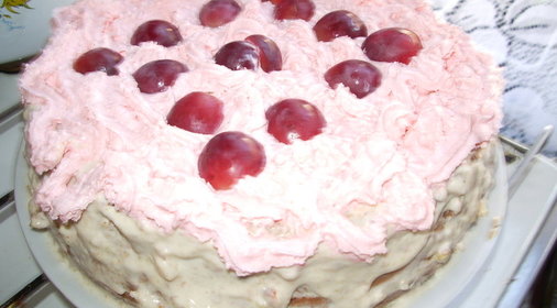 Виноградный тортик