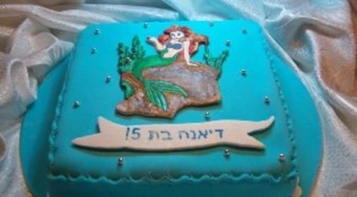 торт русалка