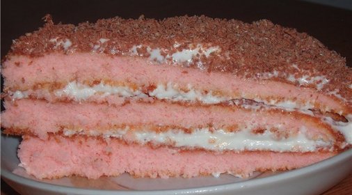 Торт из киселя