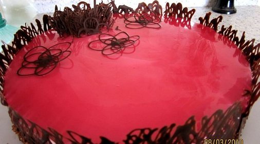 Торт Шоколадно-вишневый