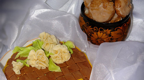 Пряники и торт на пару