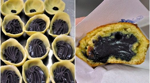 Тортино (с crema dolce olivotto)