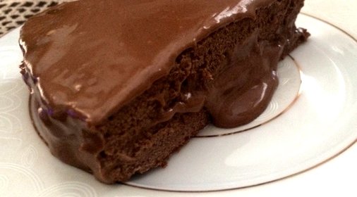 Шоколадный торт с какао