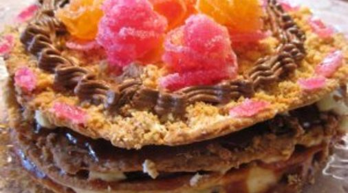 фризский торт со штрейзелем