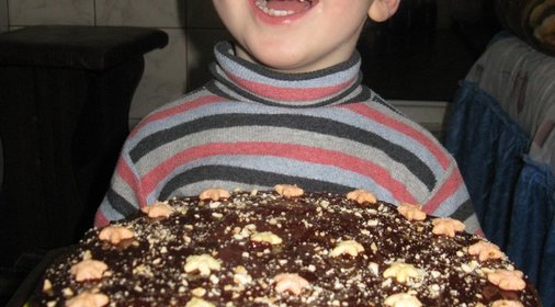 Торт из фасоли