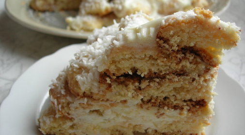 Торт Снежная горка. Видео