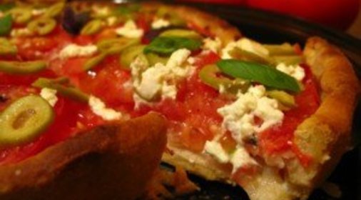 Ароматный томатный торт