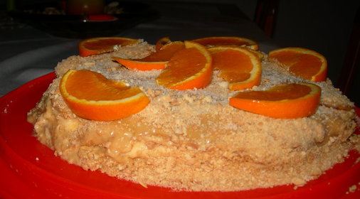 Cremoso de leite condensado или торт из печенья