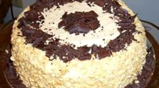 Арахисовый шоколадный торт