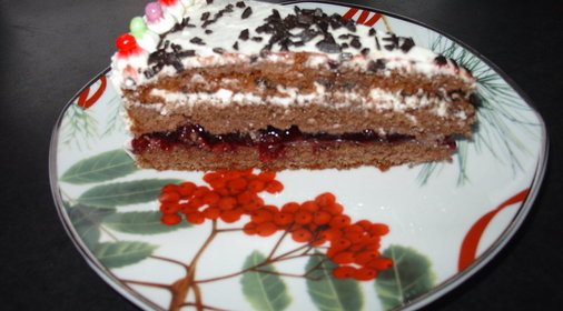 Брусничный торт (Preiselbeer Torte)