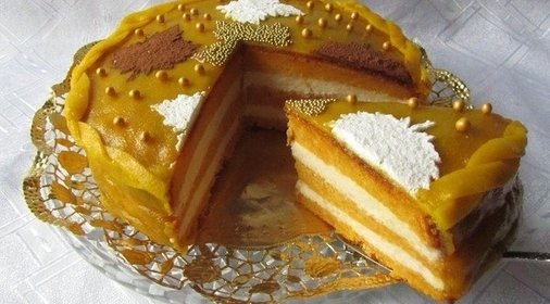 Торт «Оранжевое настроение»