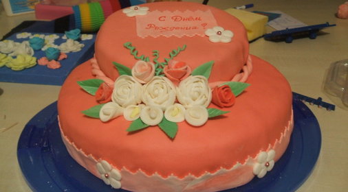 торт с Днём рождения