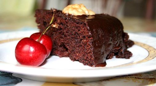 Шоколадно-ореховый торт