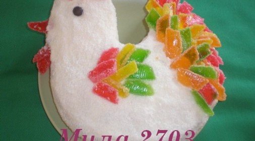 Пасхальный торт «Петушок»