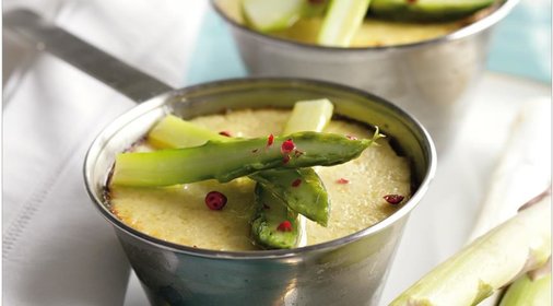 Тортики из спаржи