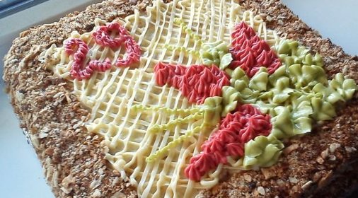 Торт Веточка сирени