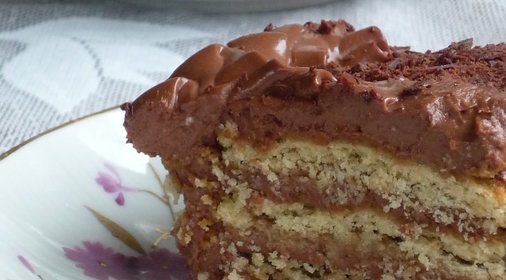 Ирландский кофейно-шоколадный торт без выпечки