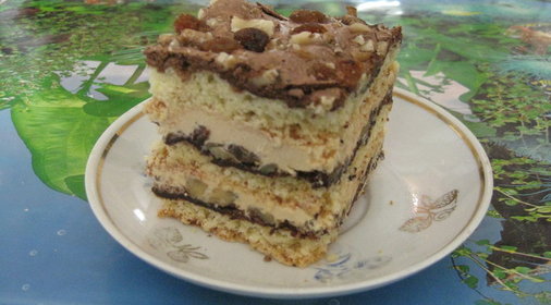 торт Черная пена