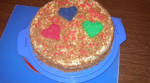 Торт крокант к чаю