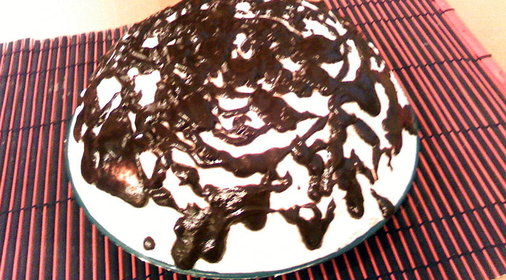 Торт без выпечки Шоколада много не бывает