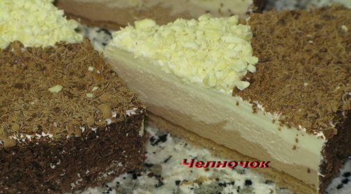 Торт сырно-шоколадный 3 в 1