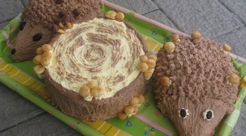 Торт из заварных шариков Равнодушных нет