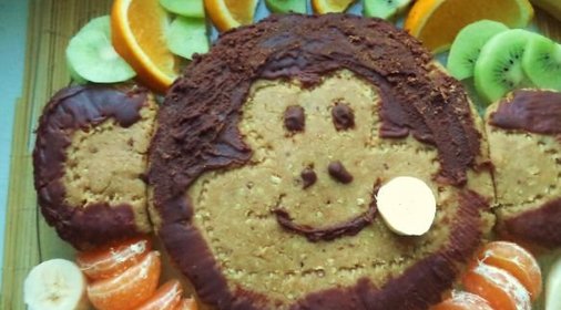 Торт без выпечки «Обезьянка»