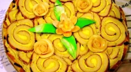 Торт Завитушки