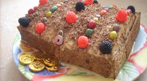Торт Пиратский сундук