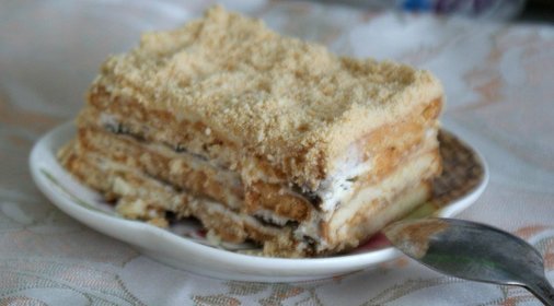 Торт из печенья