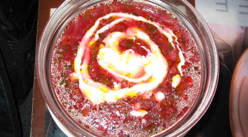 Торт с вишнями