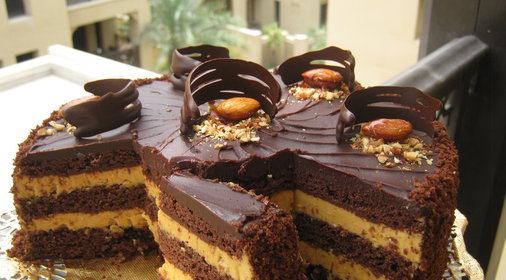 Шоколадный торт Любимый МИКС