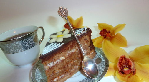 Торт Прииивет, Ромашки в подарок для Людмилки (Molli1)