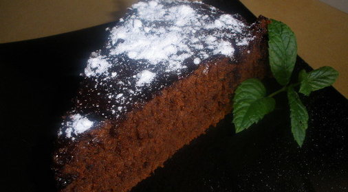 Шоколадный торт с виски